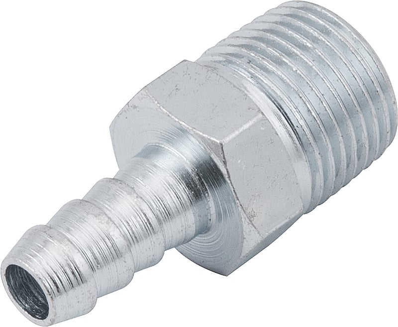 Espigão rosca macho de 3/8" NPT com escama de 5/16", caixa com 40 peças