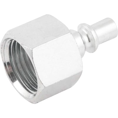 Conector/racord de 1/4", com rosca fêmea 1/2" NPT