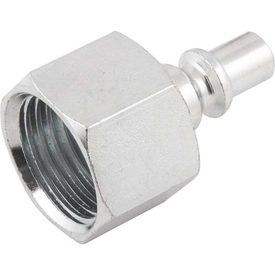 Conector/racord de 1/4", com rosca fêmea 1/2" NPT