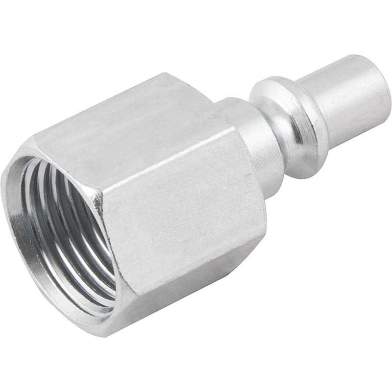 Conector/racord de 1/4", com rosca fêmea 3/8" NPT