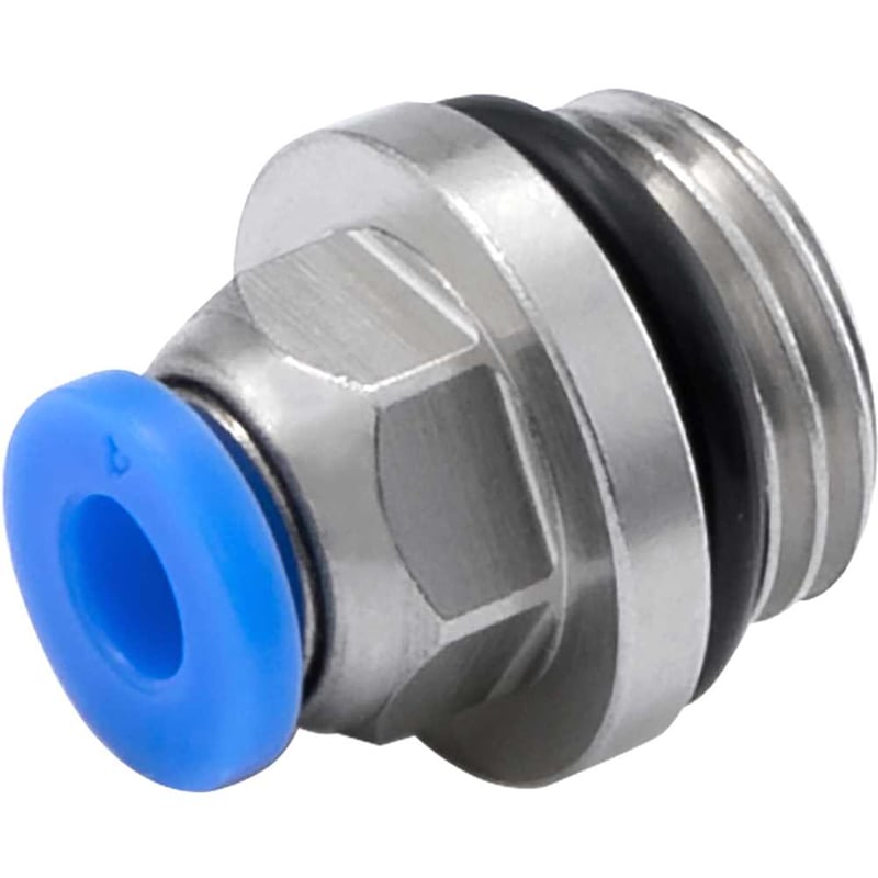 Conexão rápida reta, 4 mm, rosca 1/4" BSP