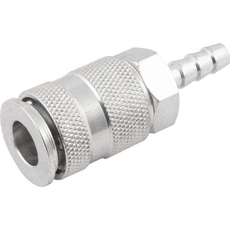 Engate rápido com espigão 1/4", cartela com 1 peça