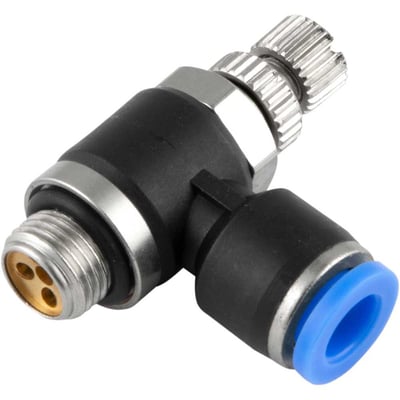 Regulador de velocidade, 4 mm, rosca 1/8" BSP
