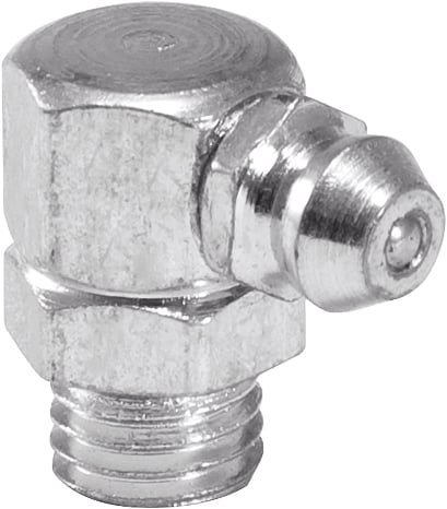 Graxeira curva 5/16" UNF, 90°, SAE 24 fios