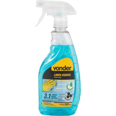 Limpa vidros 3 em 1, pump spray, 500 ml