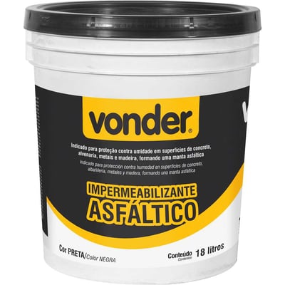Impermeabilizante asfáltico 18 L