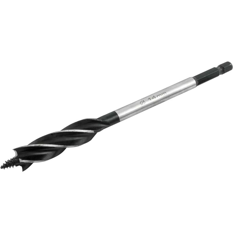 Broca com 4 pontas para madeira, 14 mm