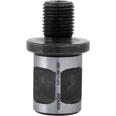 Adaptador tipo Weldon para mandril, 1/2" x 20 F UNF