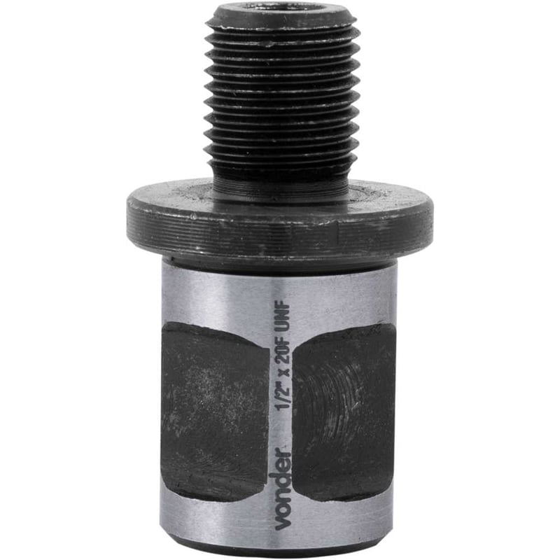 Adaptador tipo Weldon para mandril, 1/2" x 20 F UNF
