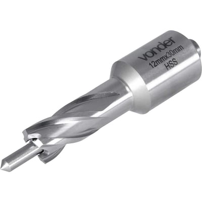 Broca anular, encaixe Weldon, 12 mm x 30 mm