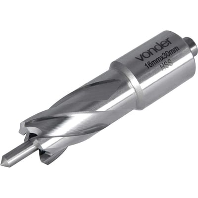 Broca anular, encaixe Weldon, 16 mm x 30 mm