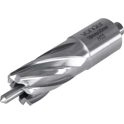 Broca anular, encaixe Weldon, 18 mm x 30 mm