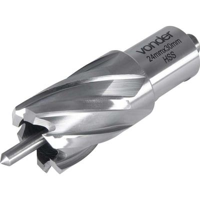 Broca anular, encaixe Weldon, 24 mm x 30 mm