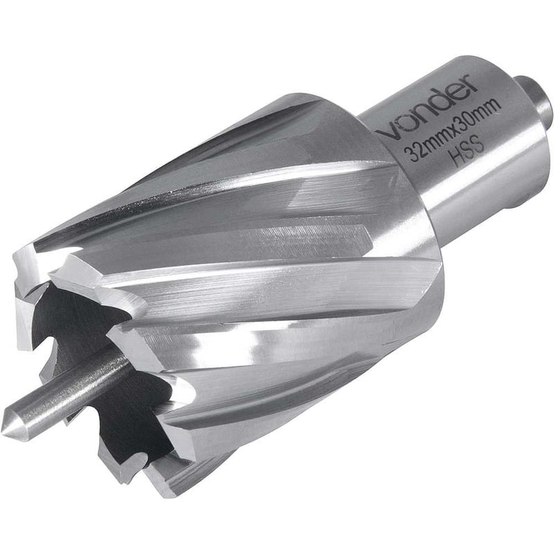 Broca anular, encaixe Weldon, 32 mm x 30 mm