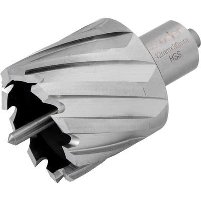 Broca anular, encaixe Weldon, 42 mm x 30 mm