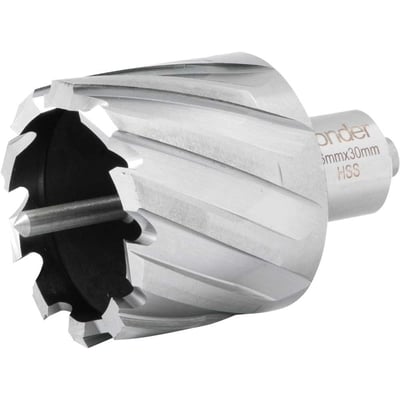 Broca anular, encaixe Weldon, 46 mm x 30 mm