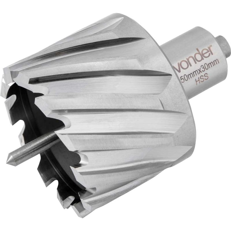 Broca anular, encaixe Weldon, 50 mm x 30 mm