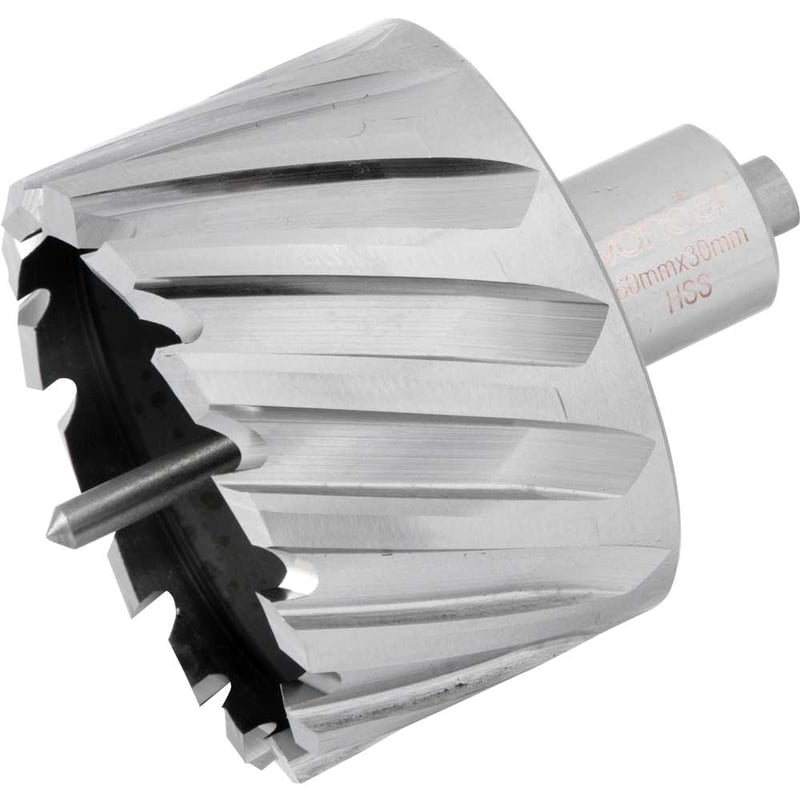 Broca anular, encaixe Weldon, 60 mm x 30 mm