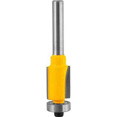 Fresa com dentes de metal duro, reta, para acabamento com rolamento, 13 mm