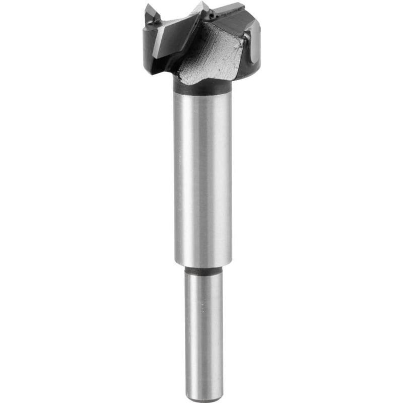 Fresa com dentes de vídea/metal duro para dobradiça tipo caneco, 26 mm, com 2 dentes, VONDER PLUS