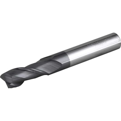 Fresa topo 10,0 mm, em metal duro, 2 cortes