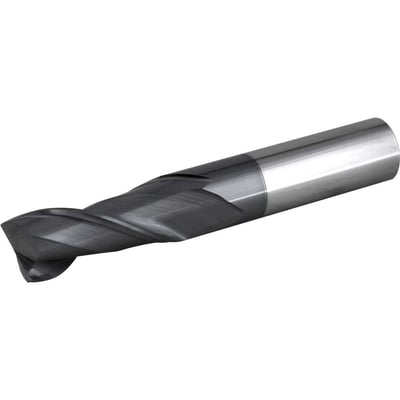Fresa topo 12,0 mm, em metal duro, 2 cortes