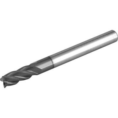 Fresa topo 5,0 mm, em metal duro, 4 cortes