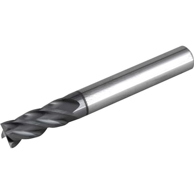 Fresa topo 6,0 mm, em metal duro, 4 cortes