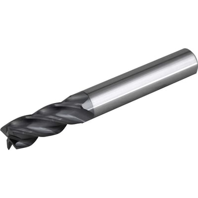 Fresa topo 8,0 mm, em metal duro, 4 cortes