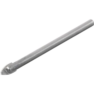 Broca para vidro, 6,0 mm x 75,0 mm