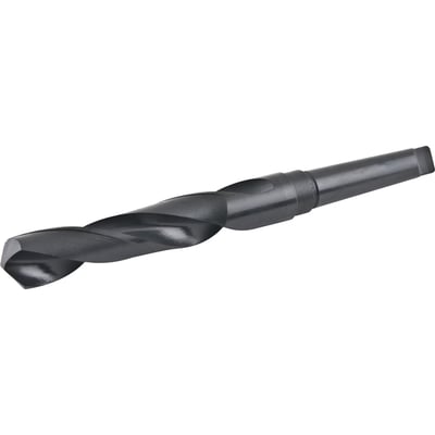 Broca de aço rápido 21 mm, DIN 345 CM2, HSS preta