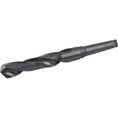 Broca de aço rápido 33 mm, DIN 345 CM4, HSS preta