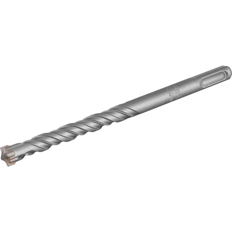 Broca com encaixe tipo SDS PLUS, 4 cortes, 12 mm x 100 mm x 160 mm