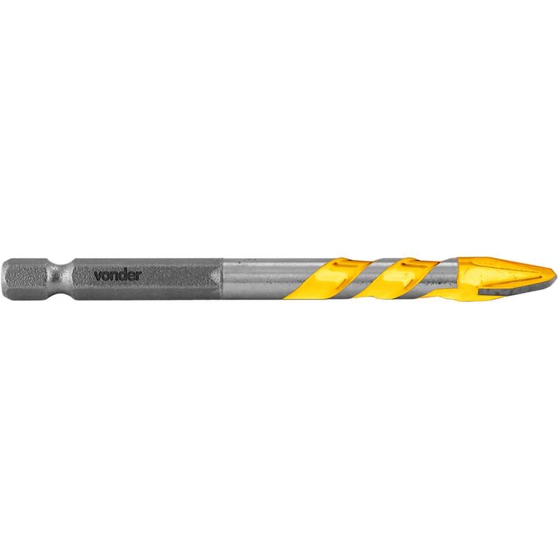 Broca para porcelanato, ponta metal duro, 10 mm