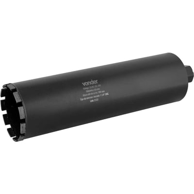 Coroa diamantada, 120 mm x 450 mm
