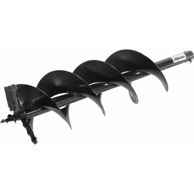 Broca espiral duplo para perfurador de solo, 200 mm x 800 mm