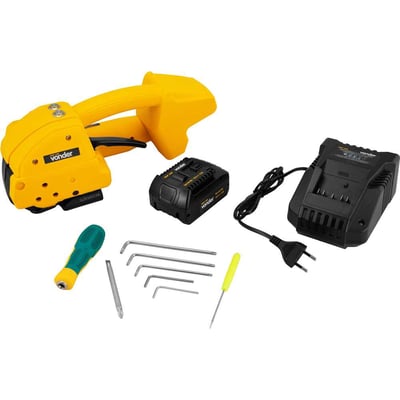 Máquina a bateria 18 V para arquear fitas, 16 mm a 19 mm