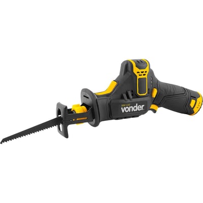 Serra sabre, bateria 12 V, fonte bivolt automático