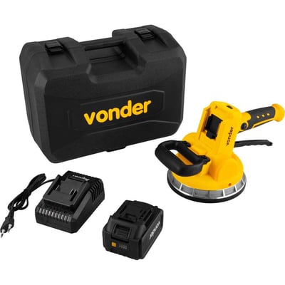 Máquina para assentar piso a bateria, com ventosa, 20 V