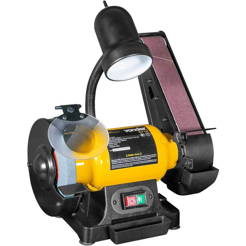Motoesmeril e lixadeira de cinta, 2 em 1, 370 W, MLV 370 220 V~