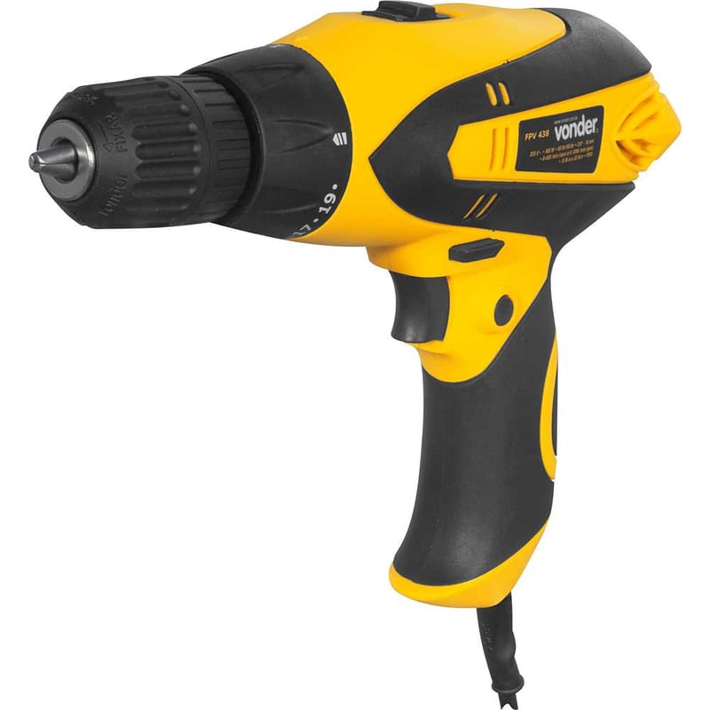 Furadeira/parafusadeira 3/8", 400 W, FPV 438, 220 V~