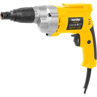 Parafusadeira elétrica, encaixe 1/4", 500 W