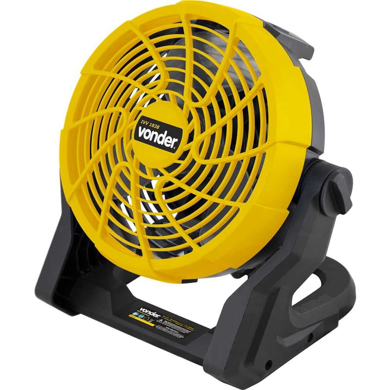 Ventilador, bateria intercambiável de 18 V, sem bateria e sem carregador, IVV 1838