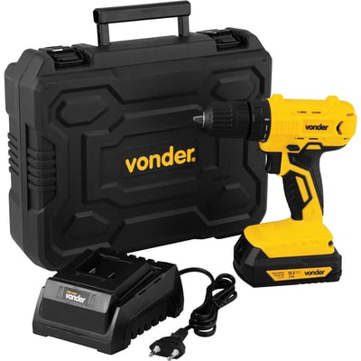 Parafusadeira furadeira a bateria, 18 V, com bateria e com carregador