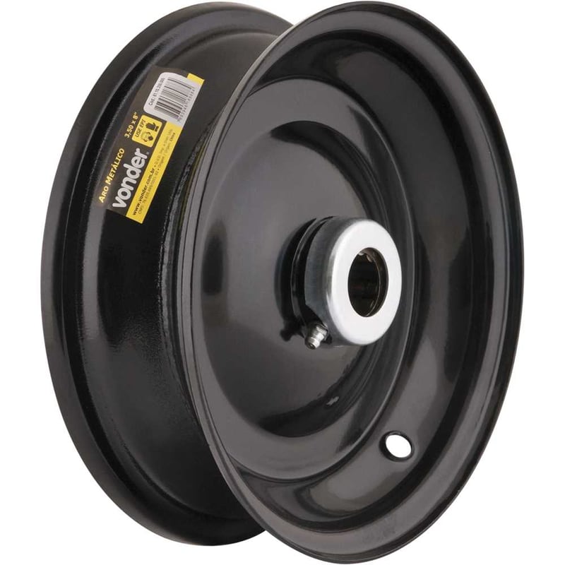 Aro metálico 8", para pneus 3,25" e 3,50"