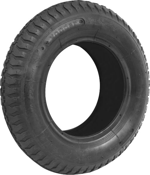 Pneu para carrinho 3,50" x 8", 2 lonas
