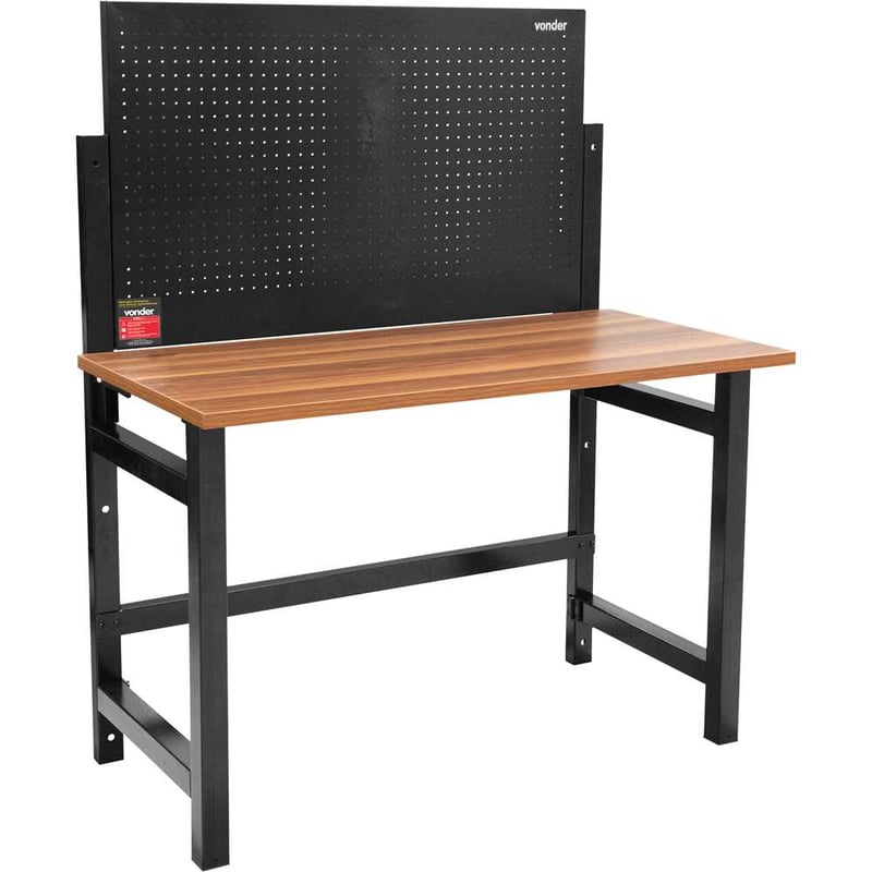 Bancada dobrável com porta-ferramentas, 1.200 mm x 1.440 mm x 640 mm, 150 kgf