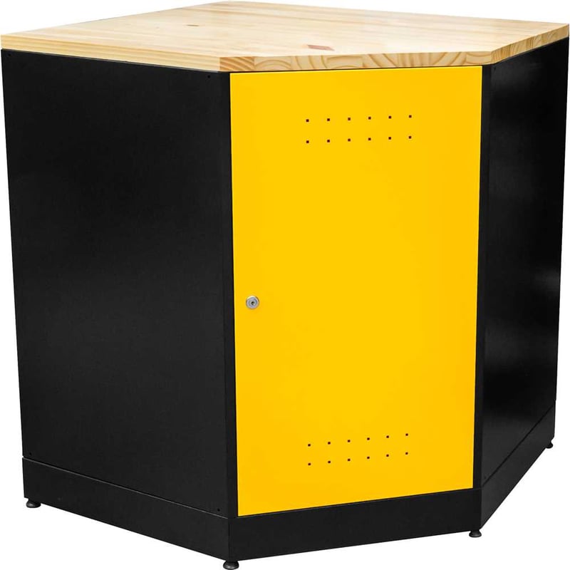 Armário canto, 780 mm x 910 mm x 480 mm
