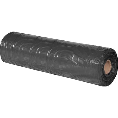Lona plástica preta, 8 m x 50 m, 40 kg