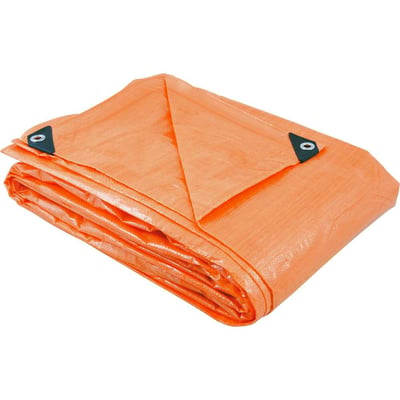 Lona de polietileno laranja 3 m x 2 m